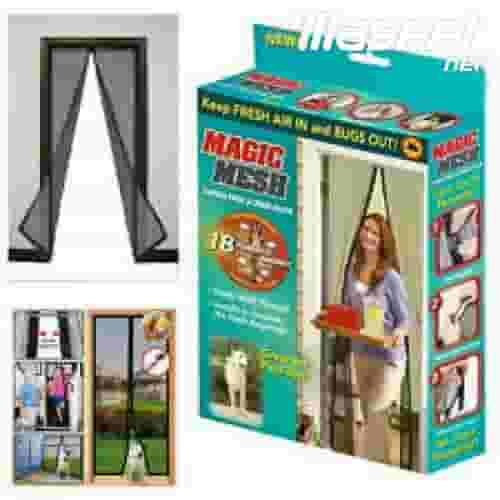 الستارة المغناطسية لمنع دخول الحشرات 