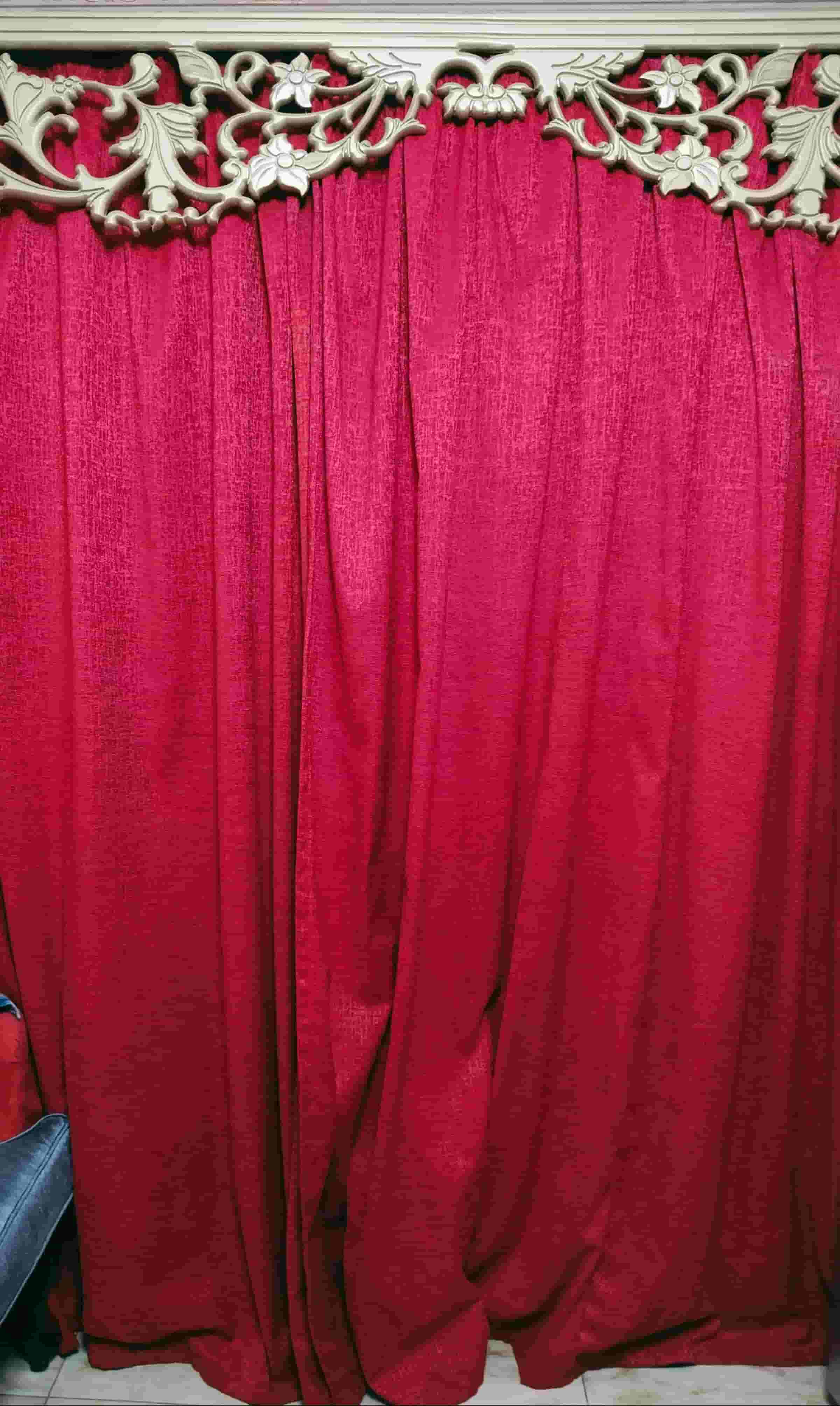 ستائر مستورده تركي كتان ماليزي ع قطيفه