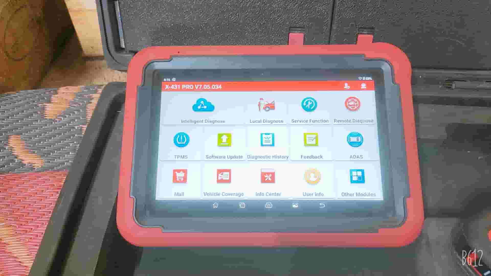 إطلاق x431 برو سي v5