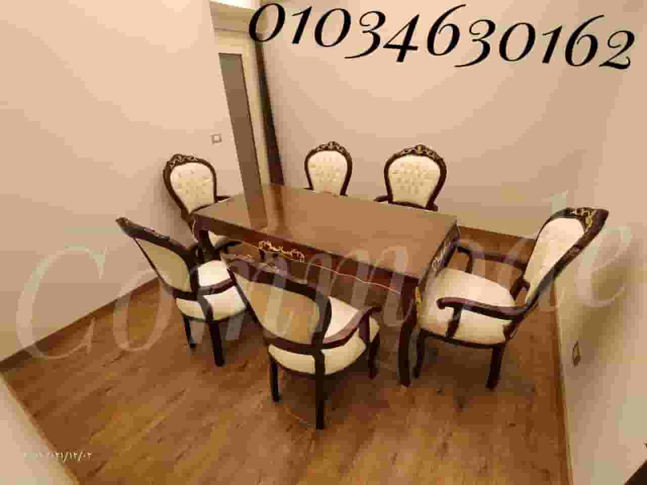 ترابيزة اجتماعات خشب زان احمر روماني 