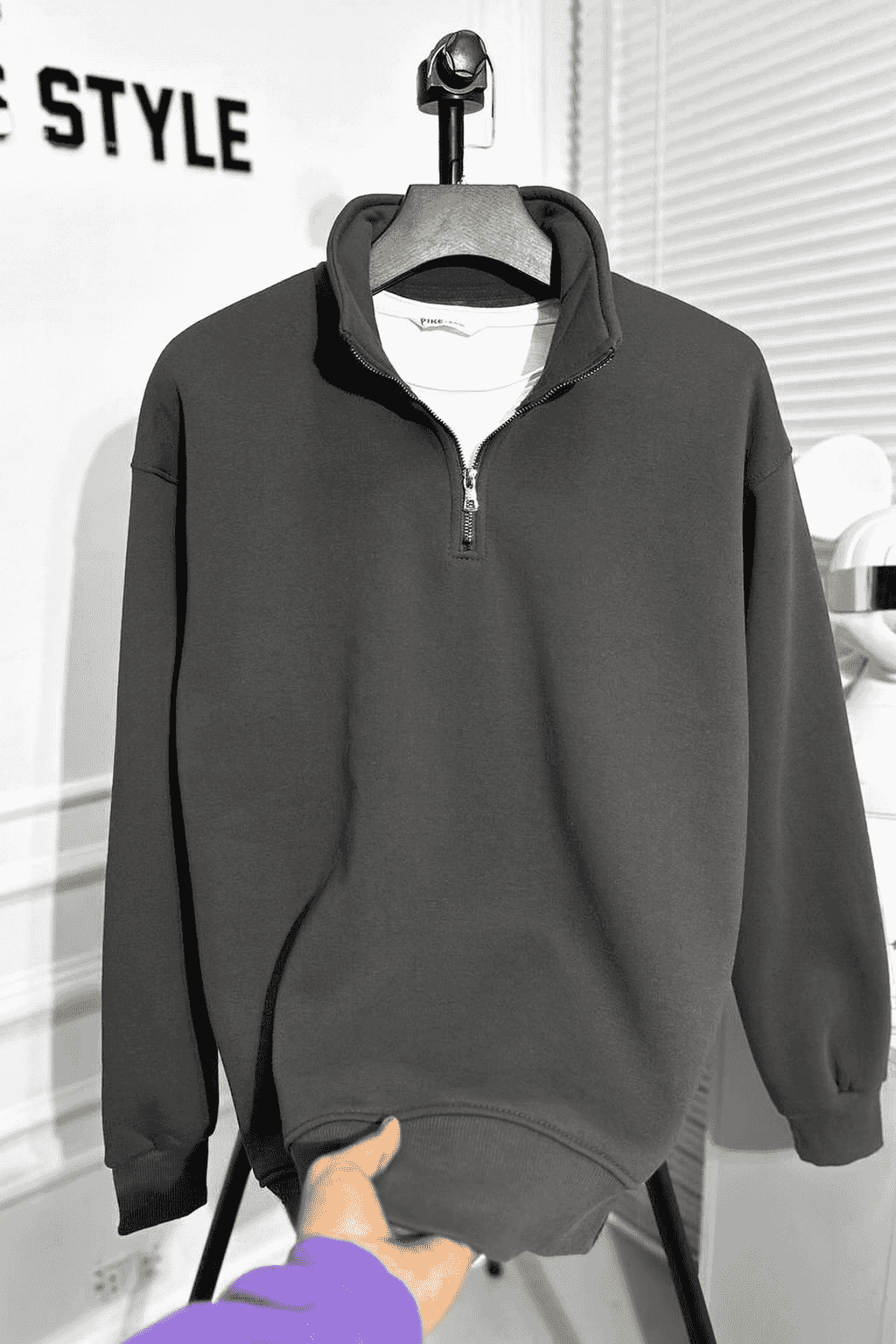 سويت شـيرت نـص سـوسته-Sweatshirt